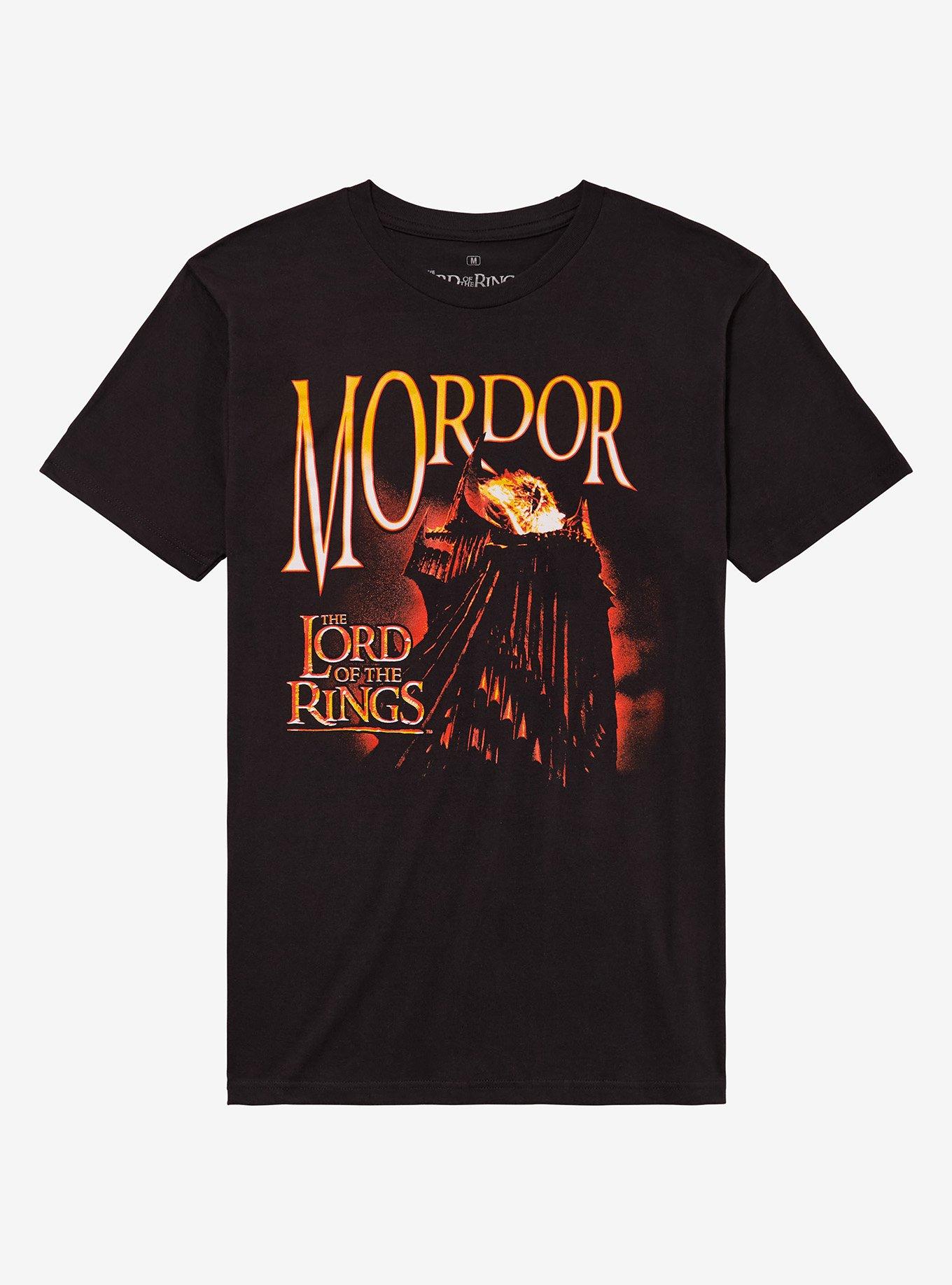 The Lord The Rings Mordor Eye Sauron T Shirt T Shirt Streetwear Style Esports Vibe