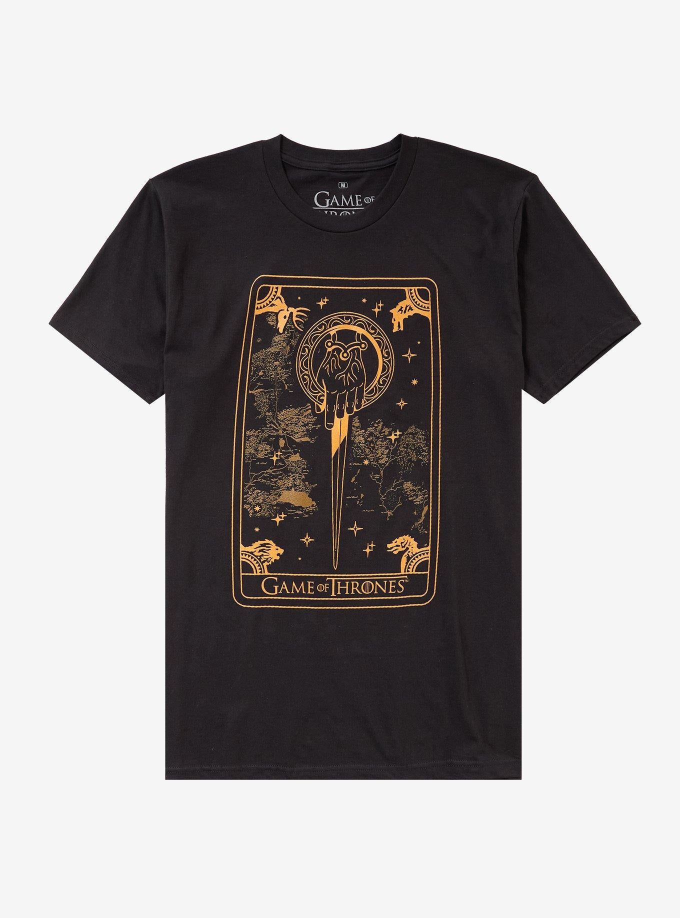 Game Thrones Hand The King Tarot Card T Shirt T Shirt High Search Demand Esports Vibe