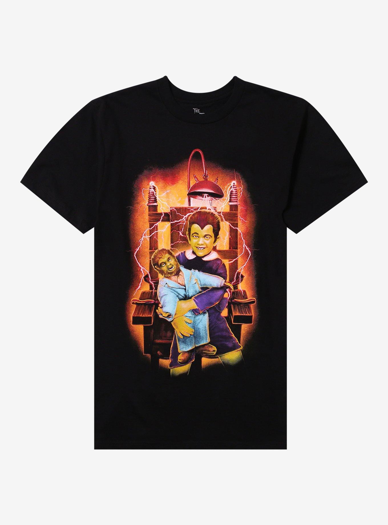 The Munsters Eddie Electric Chair T Shirt T Shirt Streetwear Style Modern Aesthetic