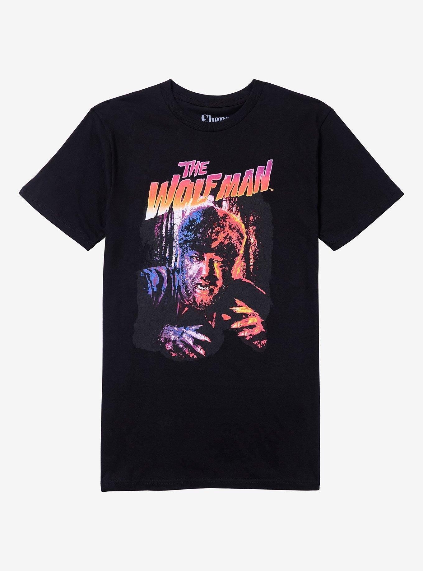 Rock Rebel Universal Monsters The Wolf Man T Shirt T Shirt High Search Demand Gamer Style