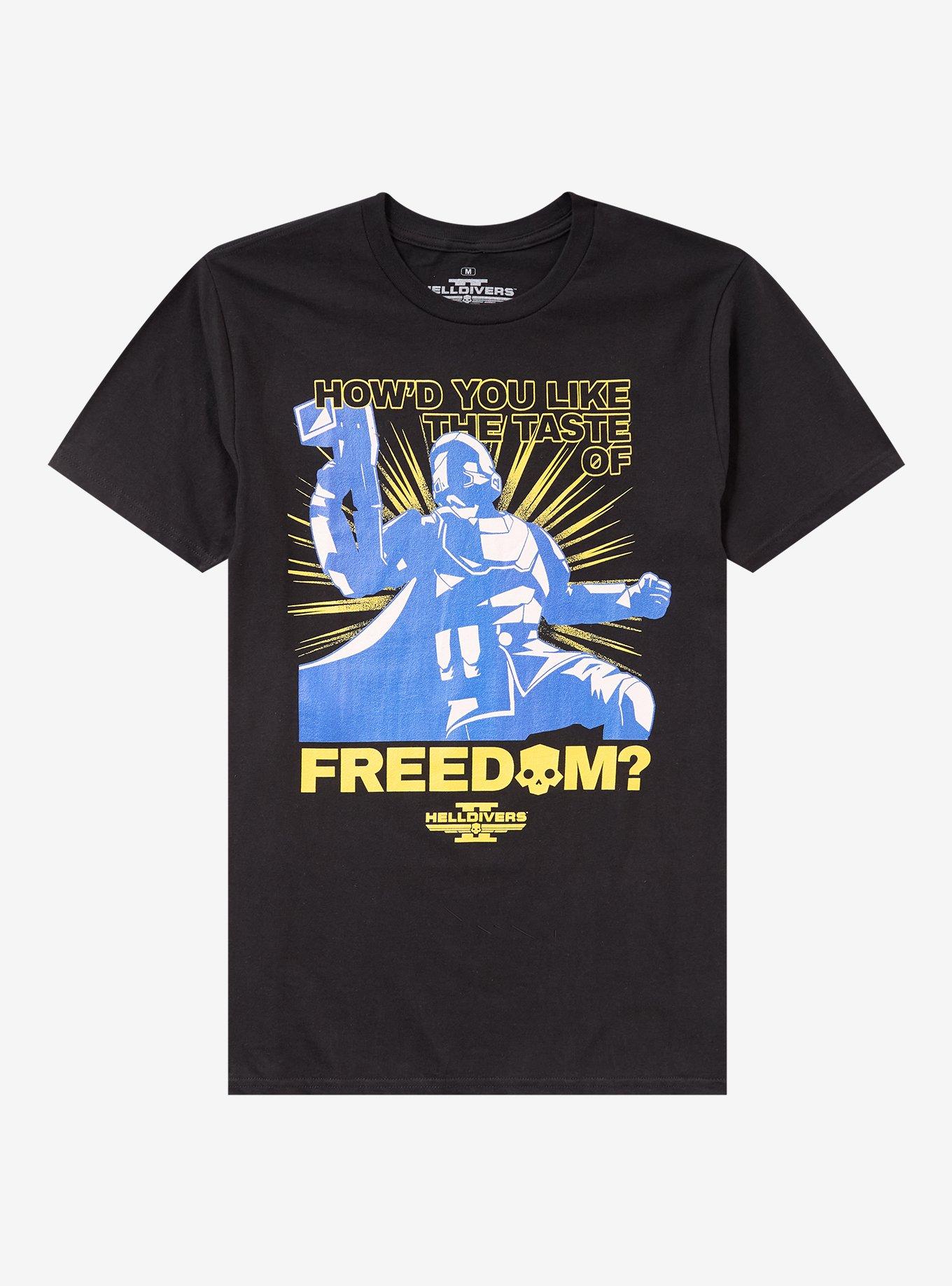 Helldivers Taste Of Freedom T Shirt T Shirt Premium Print