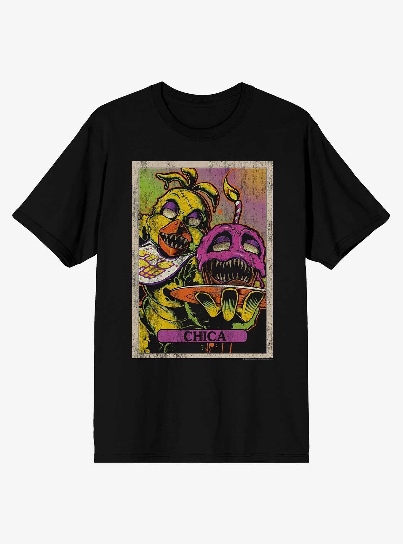 Five Nights At Freddy s Chica Portrait T Shirt T Shirt Streetwear Style Gift Ready