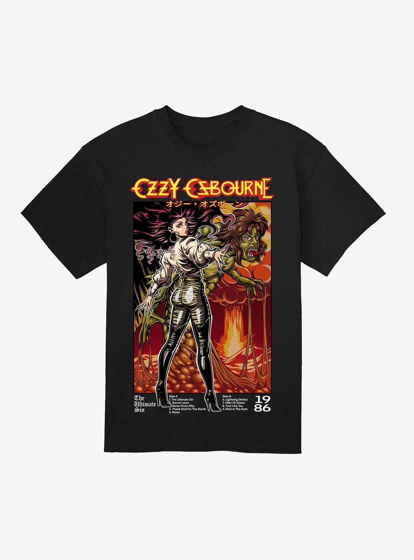 Ozzy Osbourne Ultimate Sin T Shirt T Shirt Gift Ready