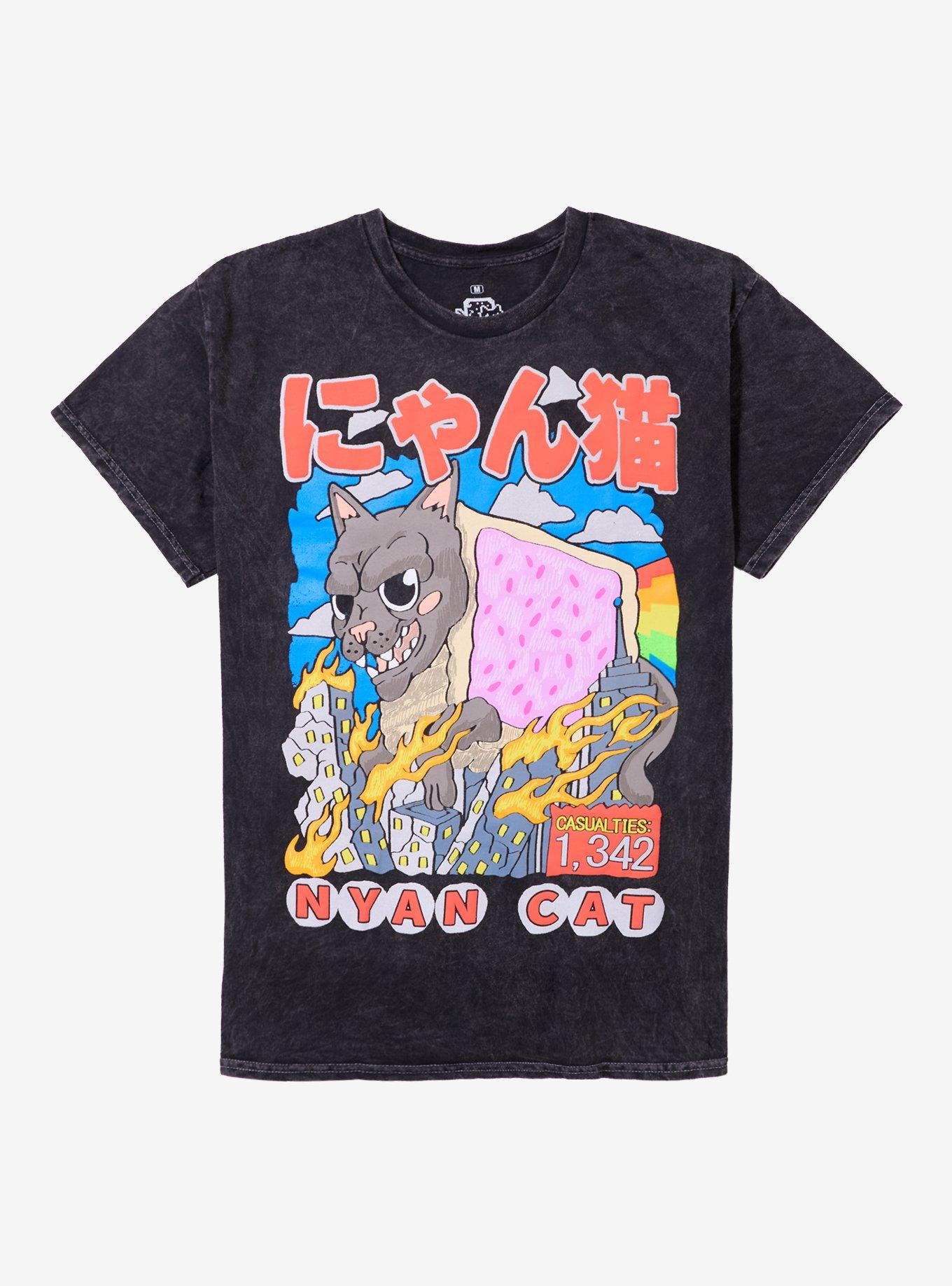 Nyan Cat Kaiju T Shirt T Shirt High Search Demand Bold Graphic