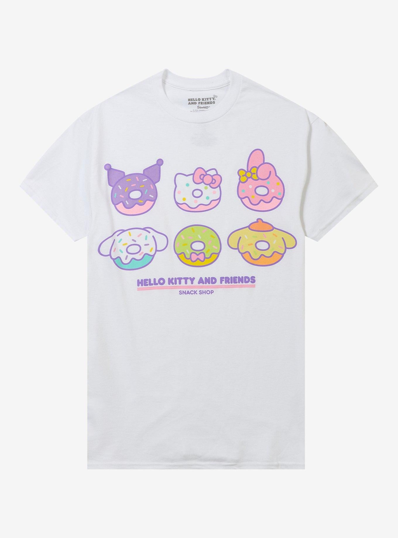 Hello Kitty And Friends Donut Snack Shop T Shirt T Shirt Trending US Esports Vibe