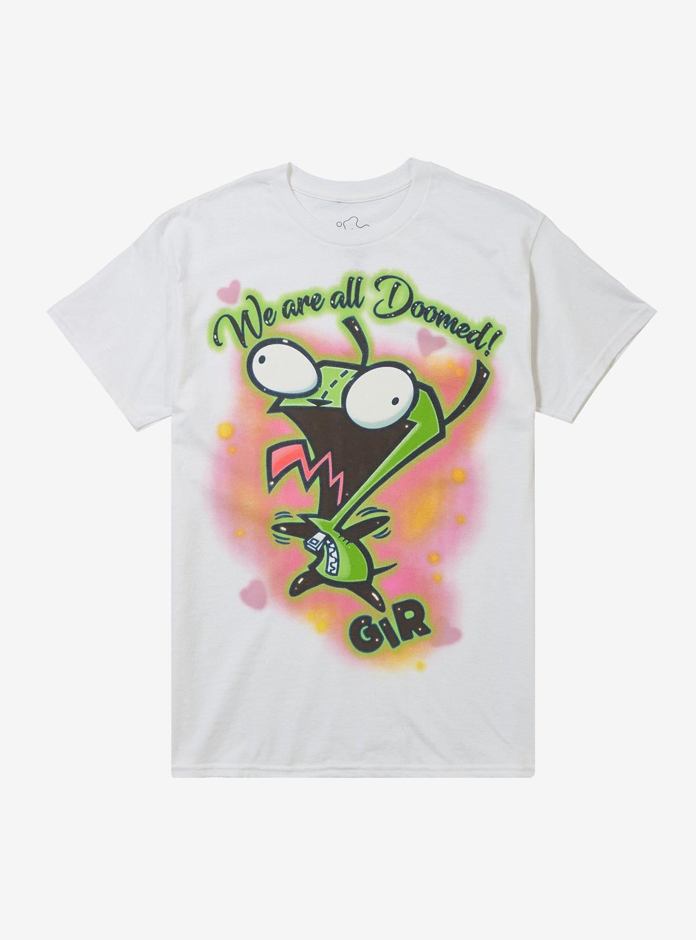 Invader Zim GIR We Are All Doomed T Shirt T Shirt Everyday Use
