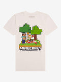 Minecraft Steve Alex Picnic T Shirt T Shirt Premium Print Daily Wear