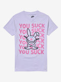 It s Happy Bunny You Suck T Shirt T Shirt High Search Demand Bold Graphic