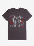 Deftones SKulls Roses T Shirt T Shirt Clean Design