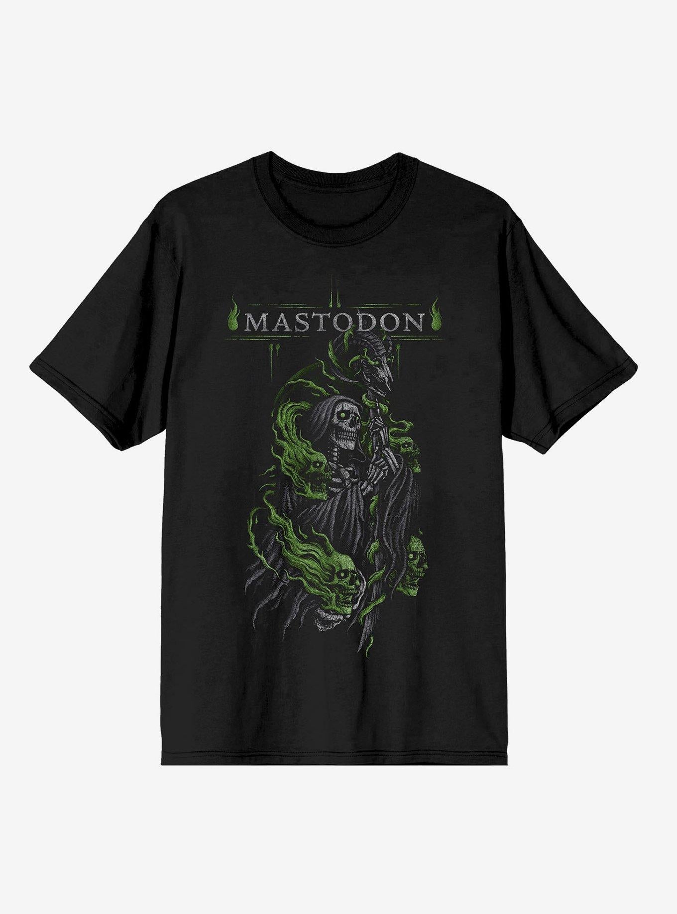 Mastodon Grim Reaper T Shirt T Shirt Clean Design