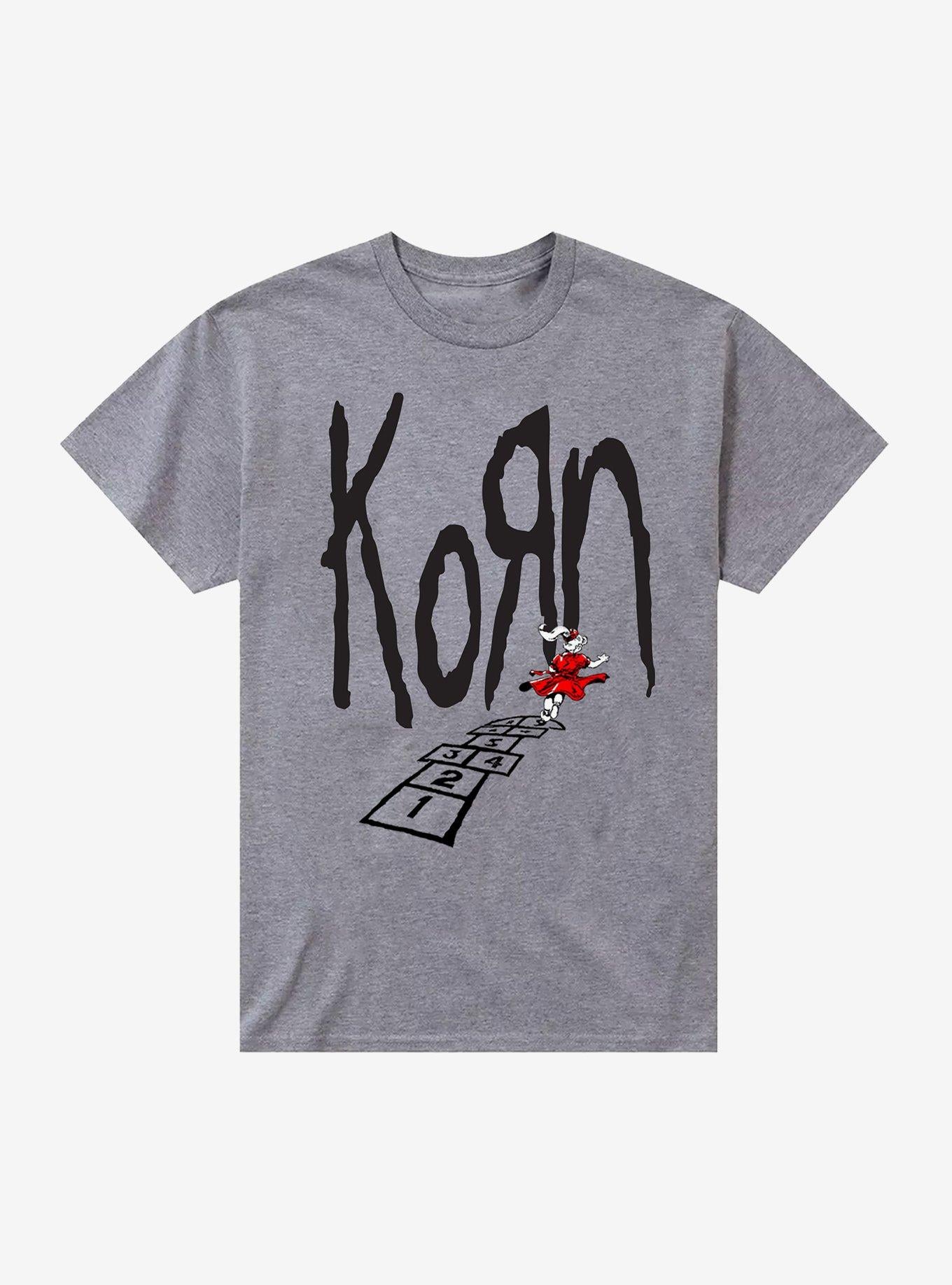 Korn Follow The Leader Grey T Shirt T Shirt US Market