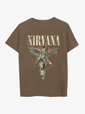 Nirvana In Utero Brown T Shirt T Shirt Clean Design