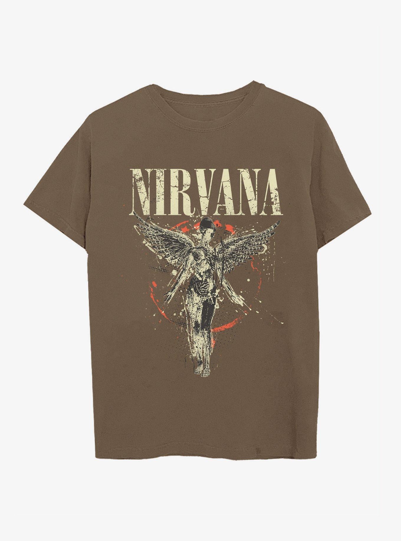 Nirvana In Utero Brown T Shirt T Shirt Clean Design