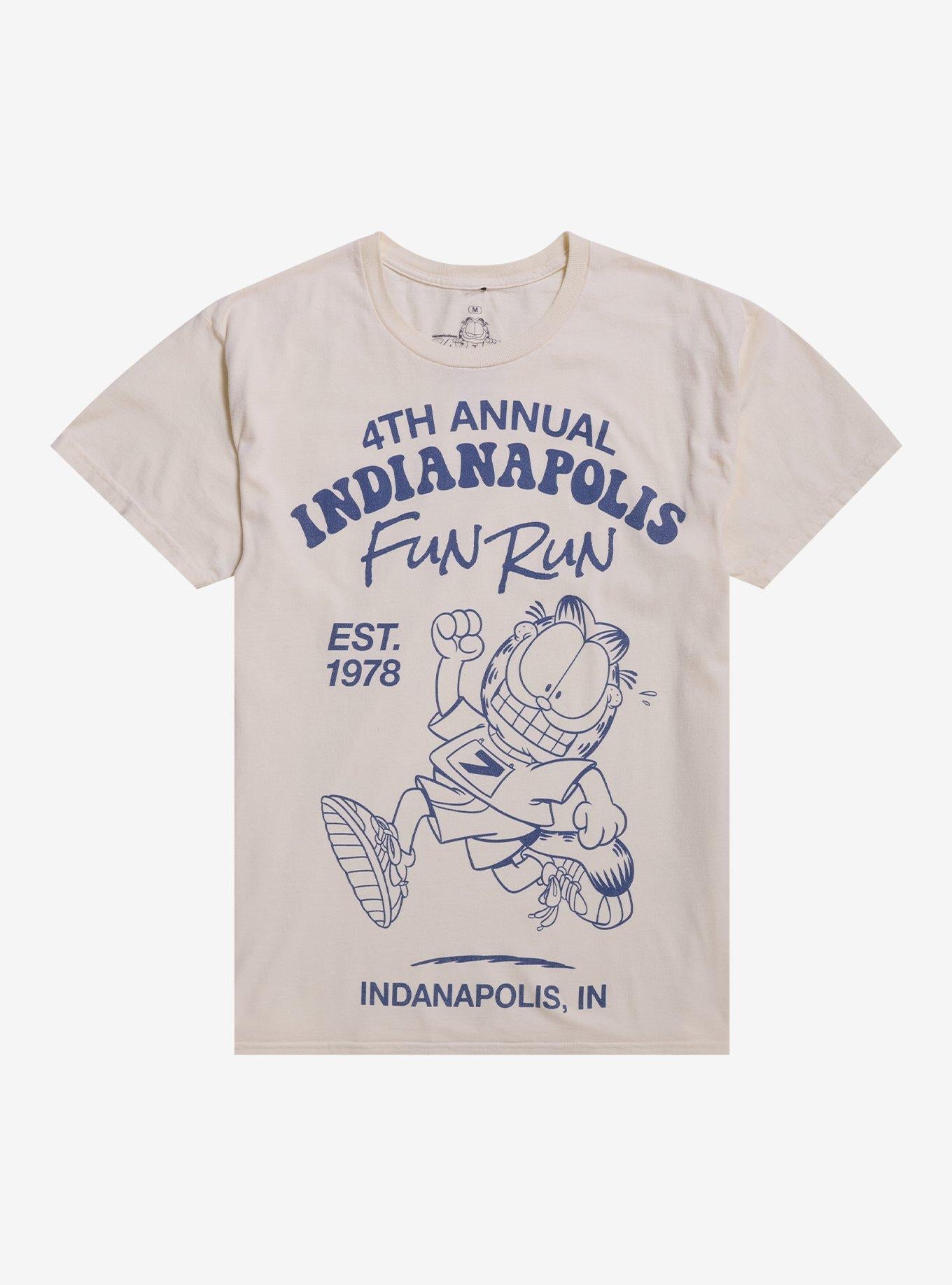 Garfield Fun Run T Shirt T Shirt Everyday Use