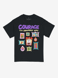 Courage The Cowardly Dog Frames T Shirt T Shirt Minimal Style