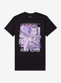 Demon Slayer Kimetsu No Yaiba Genya Purple Portrait T Shirt T Shirt Gift Ready
