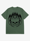 The Offspring Flame Logo T Shirt T Shirt Minimal Style