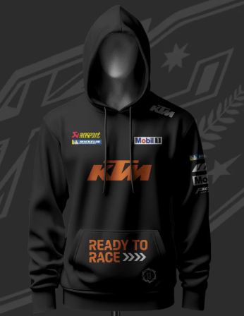 Jack MIller KTM Inspired Black Hoodie