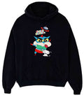 Crayon ShinChan Black Hoodie