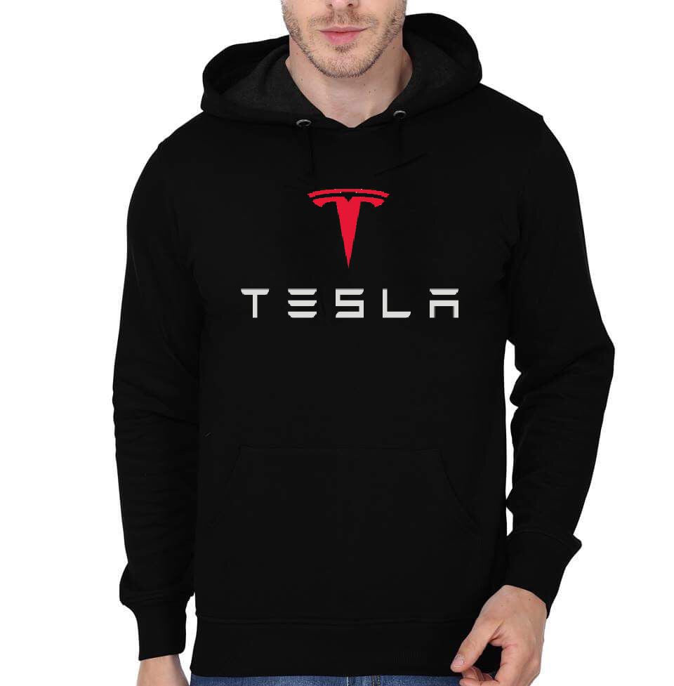 Tesla Motors Black Hoodie