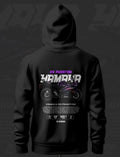 Yamaha R3 Phantom ART Inspired Black Hoodie