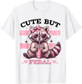 Raccoon Cute But Feral Toddler Funny Animal Gifts vintage Apparel Viral TikTok Find Best Seller Look
