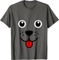 Funny Pet Animal Dog Puppy Happy Emoticon Face T Shirt Gift T Shirt for Men Women Girls Kids T Shirt Comfort Fit Gift Re