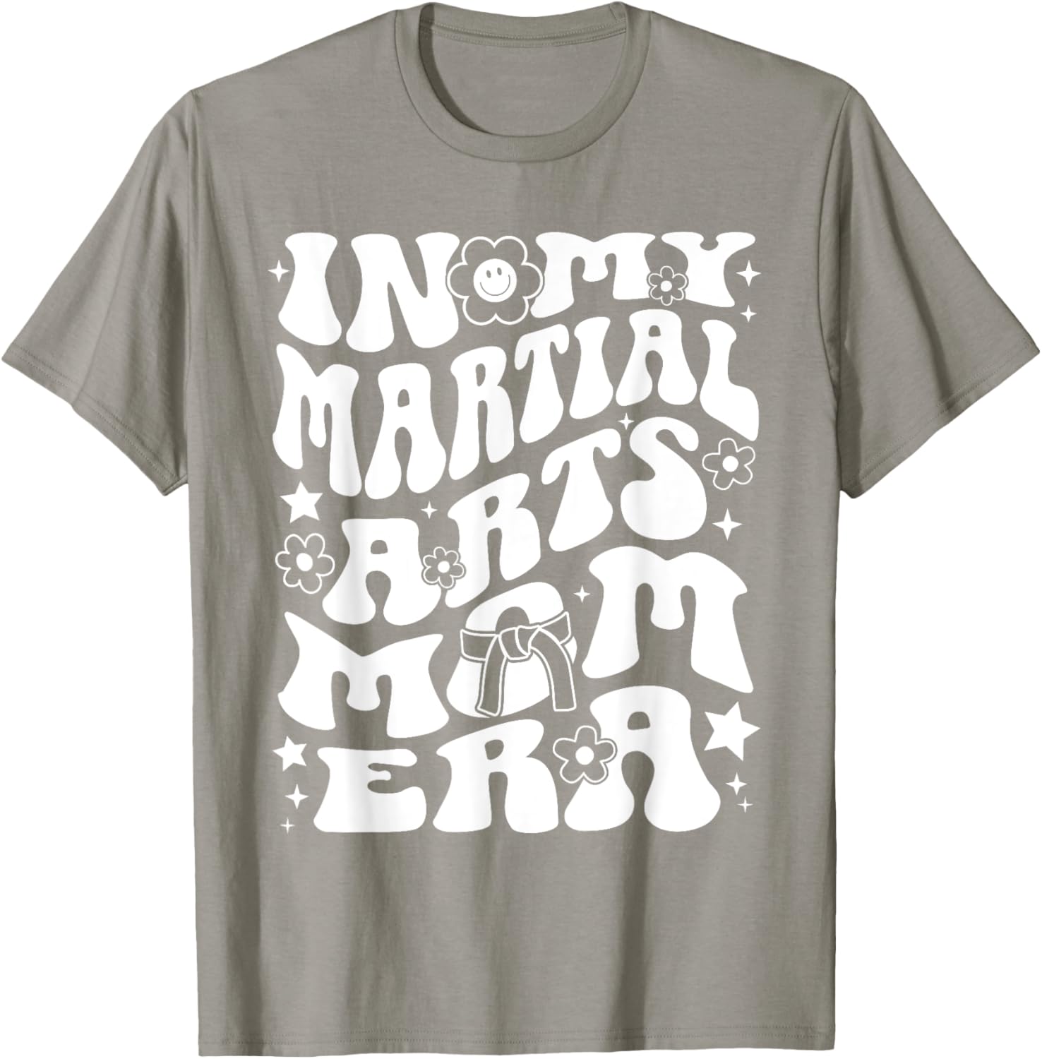 In My Martial Arts Mom Era Groovy Retro Apparel Aesthetic Wall Art