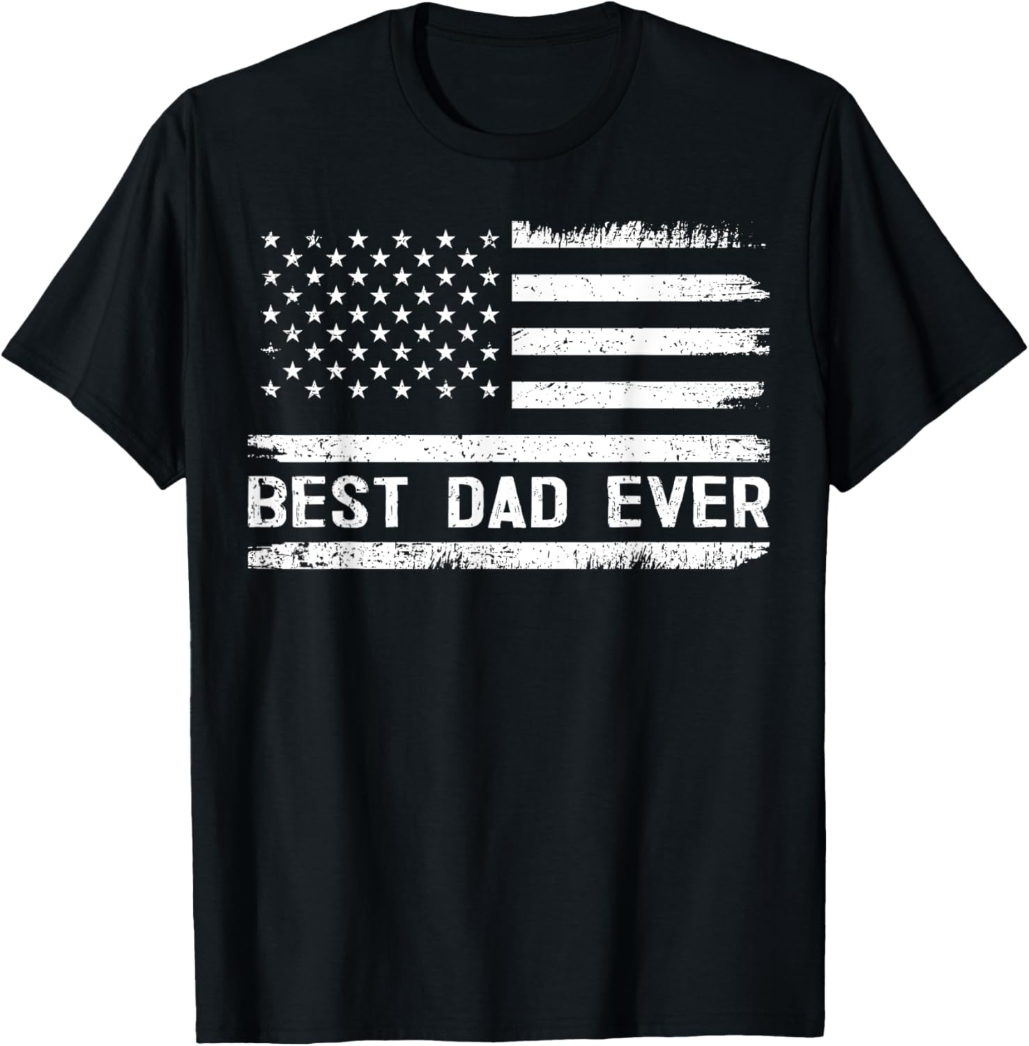 Best Dad Ever With US American Flag Gifts Fathers Day Dad