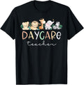 Daycare Teacher Cute Animal Childcare Provider Worker School Apparel Comfort Fit Best Seller Look