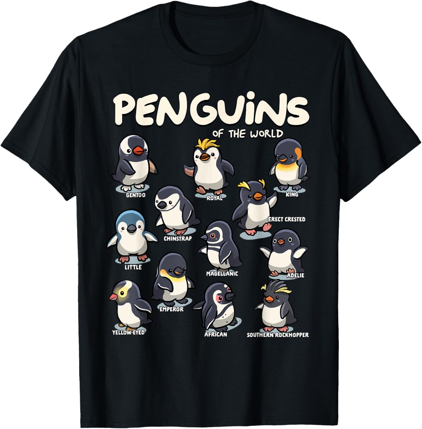 Penguin Penguins Animals of the World Penguin Lovers Apparel Premium Print Best Seller Look