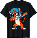 Cool Dabbing Tiger Apparel Cute Animal Men Girls Boys Kids Apparel High Search Demand Gift Ready