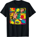 Funny Retro Comic Pop Art Shirt Fun Cartoon Comics Manga Tee T Shirt Nostalgic Artwork