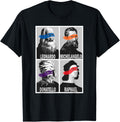Renaissance Ninja Artists Poster Style Pop Art T Shirt T Shirt Nostalgic Artwork