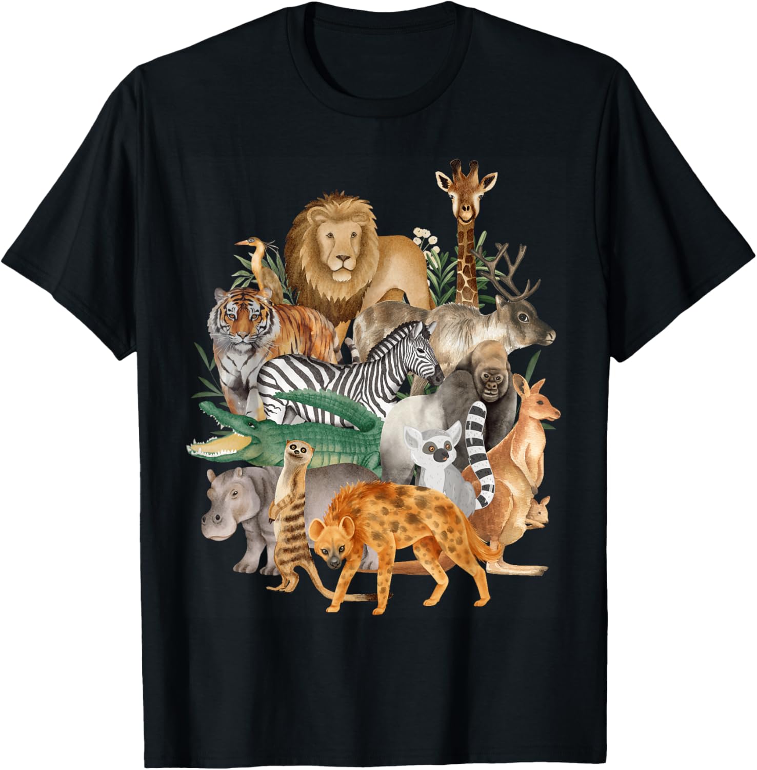 Men Women and Kids Wildlife Zoo Day Party Cute Animals Apparel High Search Demand Fan Favorite