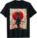 Japanese Art Samurai Vintage Fighter Retro Design Apparel Vintage Illustration