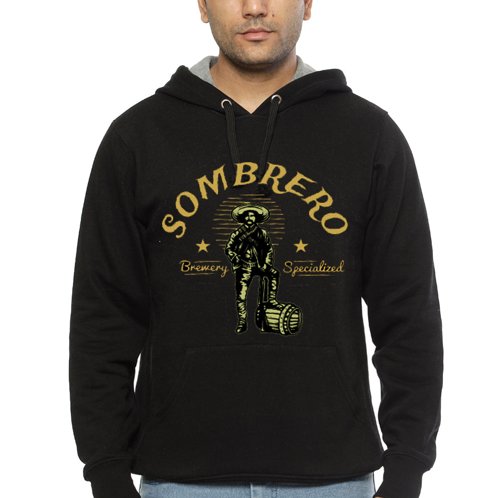 Sombrero Black Hoodie