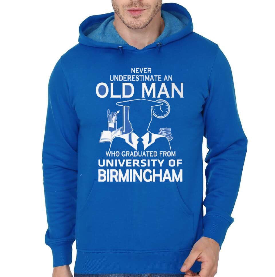 Old Man Royal Blue Hoodie