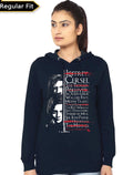 Arya Stark Navy Blue Women's Hoodie