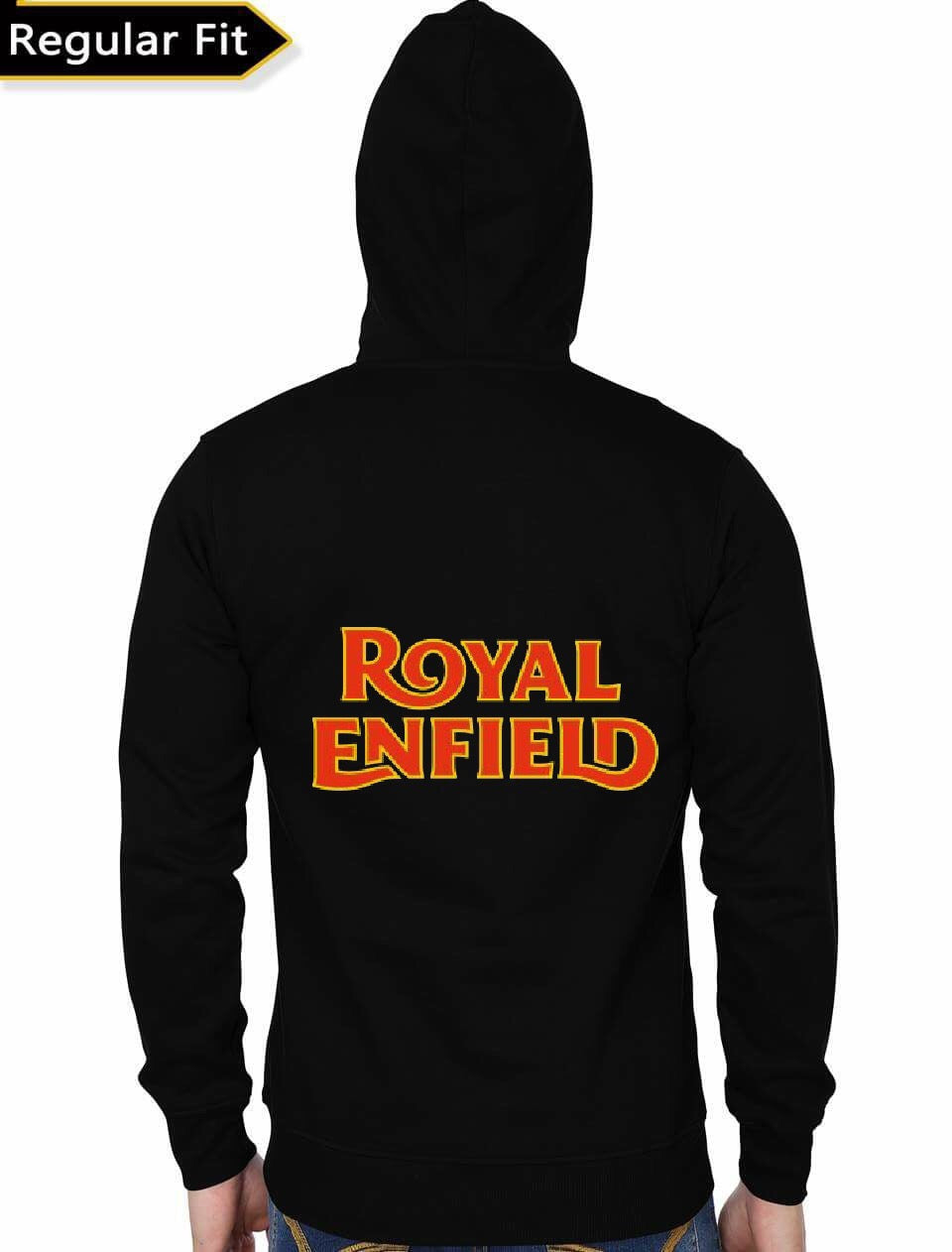 Royal Enfield Black Hoodie