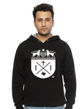 Iron Crest Black Hoodie