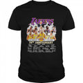Los Angeles Lakers 74th anniversary thank you for the memories signatures shirt