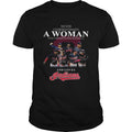 Never underestimate a woman who understands baseball and loves Indians Shirt