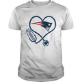 New England Patriots nurse heart shirt