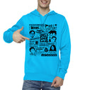 The Office Quotes Light Blue Hoodie