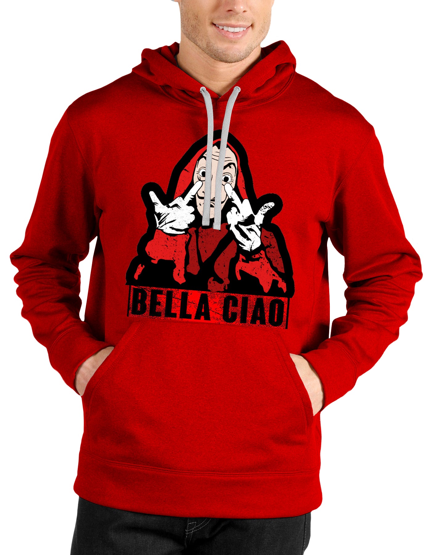 Bella Ciao Money Heist Red Hoodie