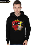 Bestie Deadpool And Wolverine Black Hoodie