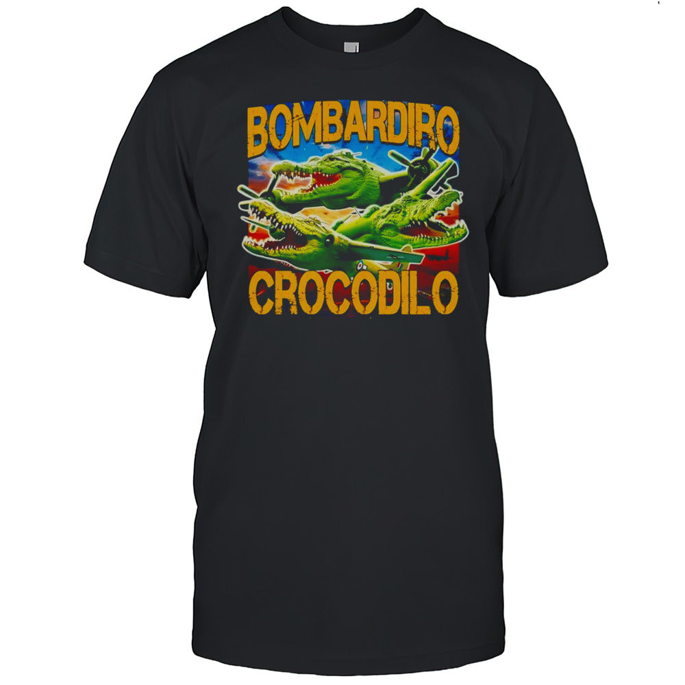 Bombardiro Crocodilo Brainrot Shirt