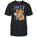 Cat Flower Fuck Off Shirt