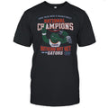 Florida Gators 2025 NCAA Mens Basketball National Champions Nothing But Net Mascot Shirt